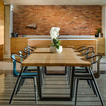 Reclaimed Wood, Industrial Kitchen