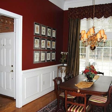 RED DINING ROOM
