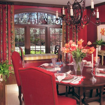 Red Dining Room