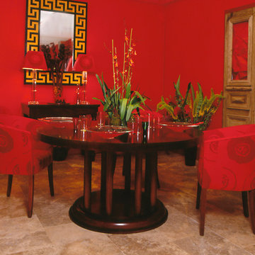 Red Dining Room