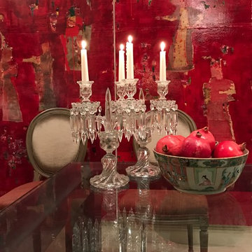 Red Dinning Room