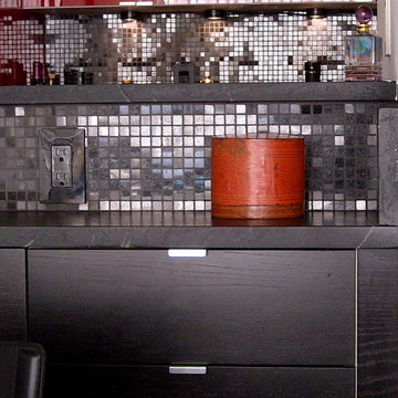 Red Ikea Kitchen