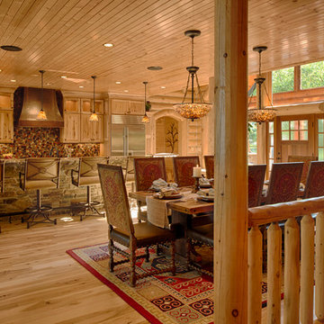 Refined Log Home