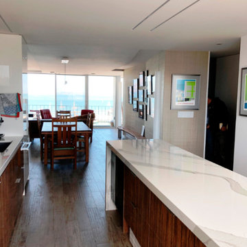 Remodel at Aquatic Park, San Francisco - Kitchen, Dining room