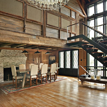 remodeled barn with addition