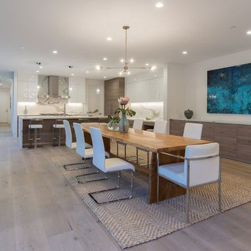 remodeling kitchen and living room in venice dining room