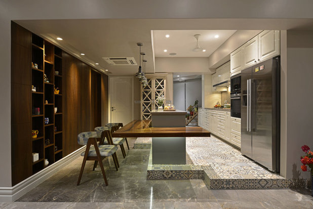 Contemporary Dining Room by Prashant Bhat Photography