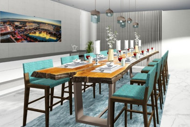 Dining room - dining room idea in Toronto