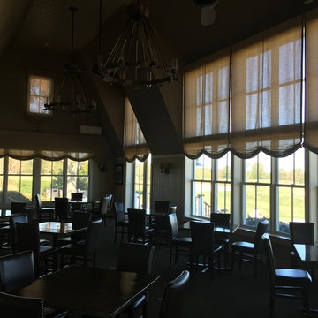 Restaurant Dining Window Treatments - Shelter Island, NY