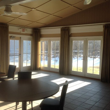 Restaurant Dining Window Treatments - Shelter Island, NY