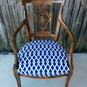 Reupholstered Side Chair