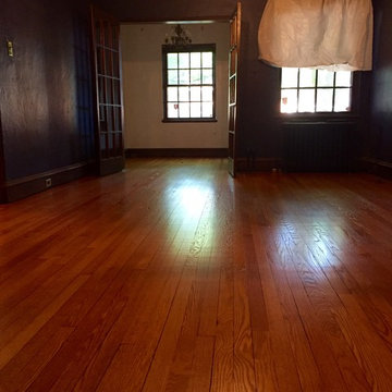 Rich Wood Flooring in Family Home