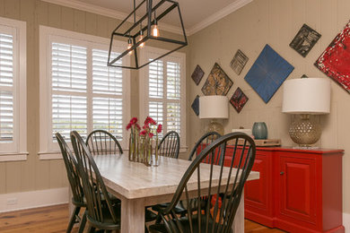 Design ideas for a dining room in Charleston.
