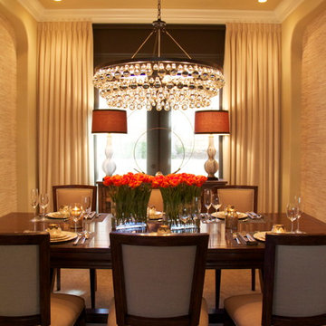 Robeson Design Stunning Dining Room