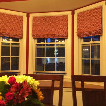 Rodgers Forge Dining Room / Roman Shades