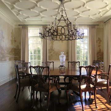 Romantic English Landscape Mural