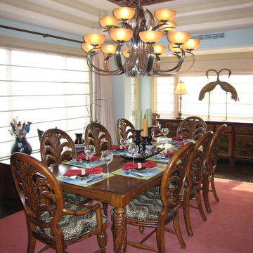 Rooms - Dining rooms - With Antique Chinese Design Elements