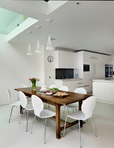 Contemporary Dining Room by Roundhouse