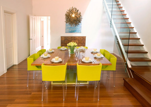 Contemporary Dining Room by Brett Mickan Interior Design