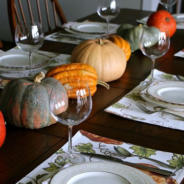 Rustic Fall Table Decorations
