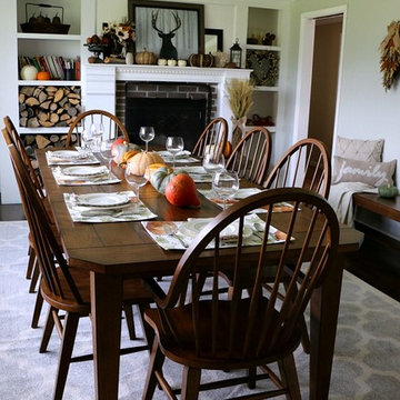 Rustic Farmhouse Dining Room Table