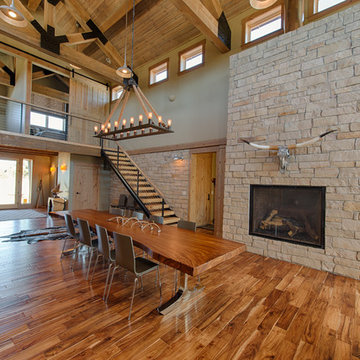 Rustic Modern Idaho Home