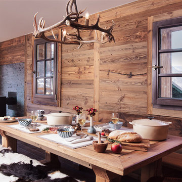 Rustikal Esszimmer