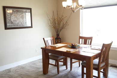 This is an example of a traditional dining room in Boise.