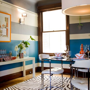 San Francisco Eclectic Dining Room