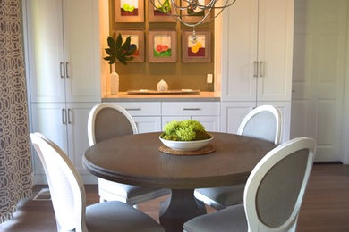 Inspiration for a transitional dining room remodel in San Luis Obispo