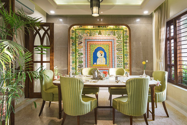 Indian Dining Room by VB Design Studio
