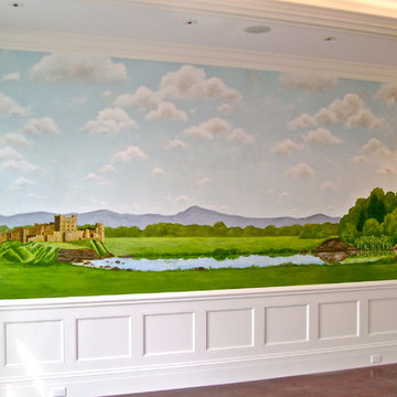 Scenic Dining Room Mural