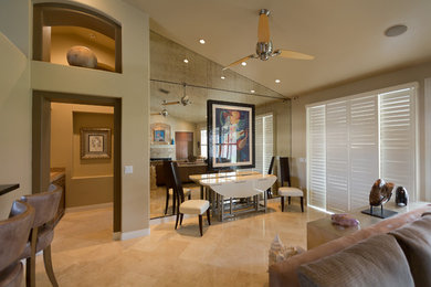 Contemporary dining room in Phoenix.