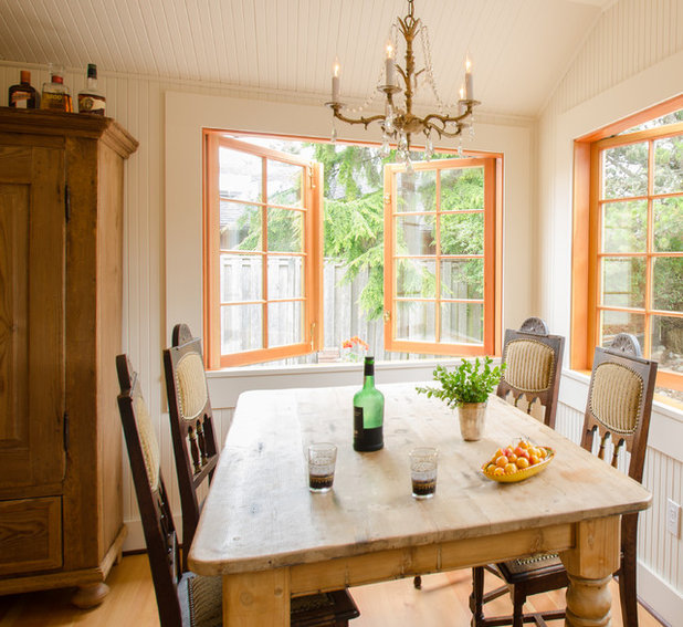 Beach Style Dining Room by Emerick Architects