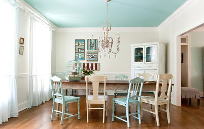Add Excitement With Vibrant Ceiling Color