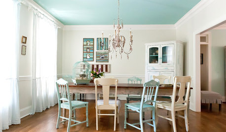 Add Excitement With Vibrant Ceiling Color
