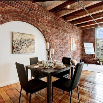 Seattle Pioneer Square Loft Staging