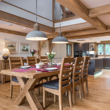 Self Built Oak Frame House