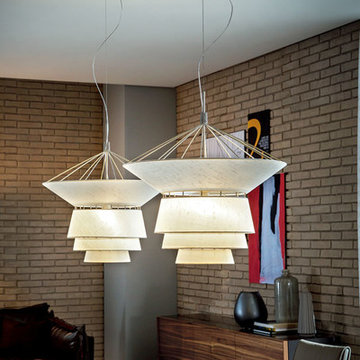 Selling: Bolero Suspension Lamp, Skorpio Table, Isabel Chair, Oxford Sideboard