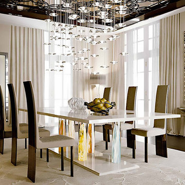Selling: Nautilus Table, New York Chair, Ca D’oro Cabinet, Sirius Chandelier