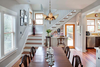Sellwood Dining Room & New Custom Staircase