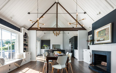 New Soaring Ceiling Steals the Show in a Seattle Great Room
