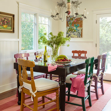 Shabby-chic Style Dining Room
