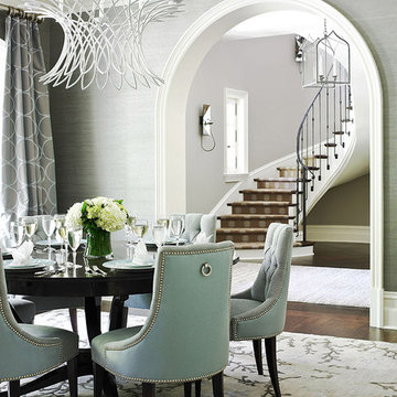 Shades of Grey dining room