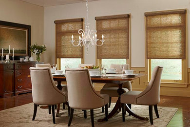 Inspiration for a coastal dining room remodel in San Francisco