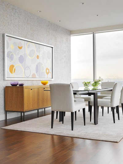 Contemporary Dining Room by Johnson + McLeod Design Consultants