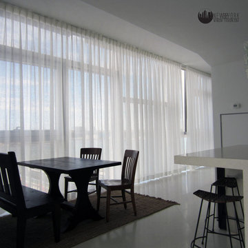 Sheer curtains @ Jean Nouvel