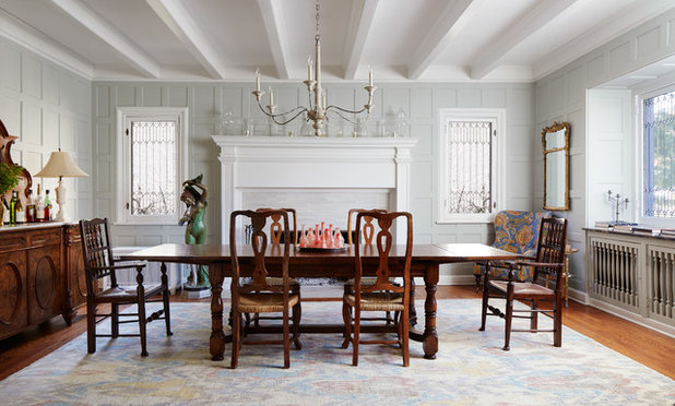 Traditional Dining Room by 2to5design
