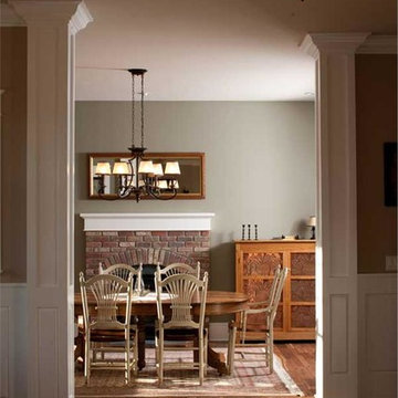 Shingle Style New England Home- Dining Room