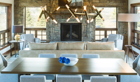 Houzz Tour: Clean Lines and Whimsy in a Rustic Ski House